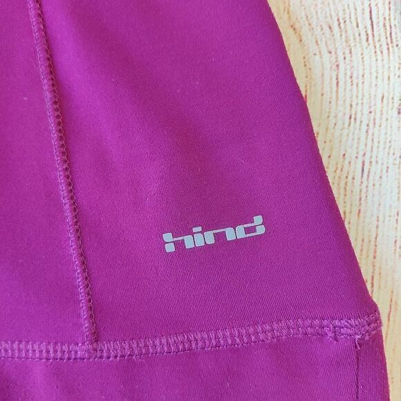 Hind fitted half zip mock neck athletic top sz S - Picture 5 of 8